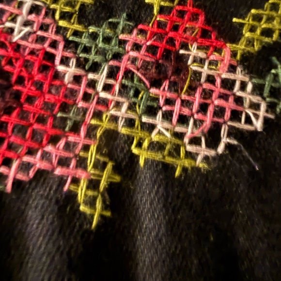 Free People Maya Cotton Embroidered Western Snap Blouse - Picture 5 of 10